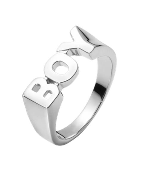 Boy Ring Maria Black Silver