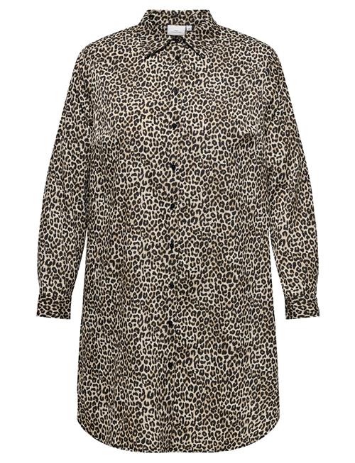 Carliona Leo L/S Shirt Wvn ONLY Carmakoma Black