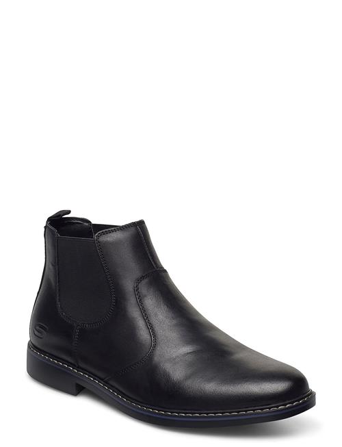Mens Bregman Morago Skechers Black