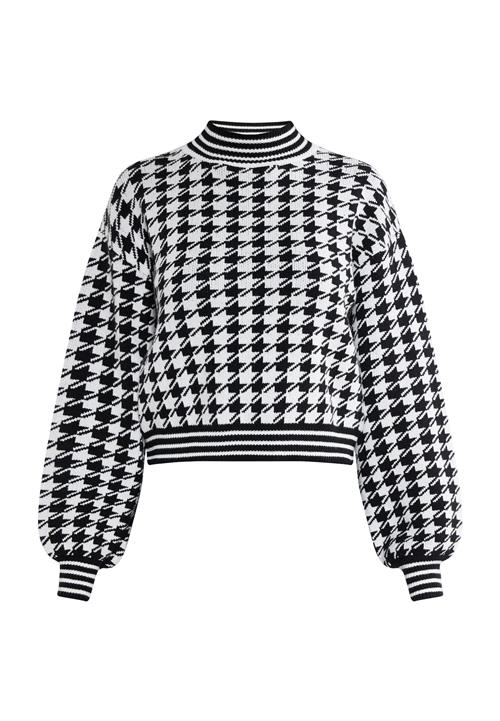 faina Pullover  sort / hvid