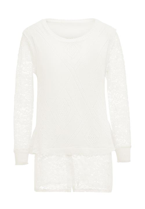 paino Pullover  uldhvid