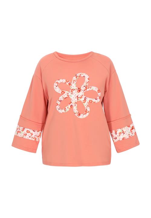 Se Gaya Shirts 'Fashion Look'  lysegrøn / koral / rød / hvid ved About You