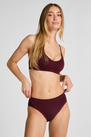 Hunkemöller Dide høj trusse lilla