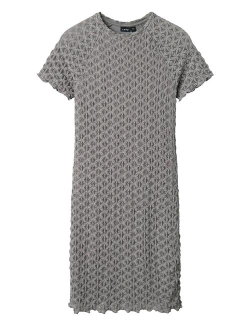 Nlfralma Ss Short Lace Dress LMTD Grey