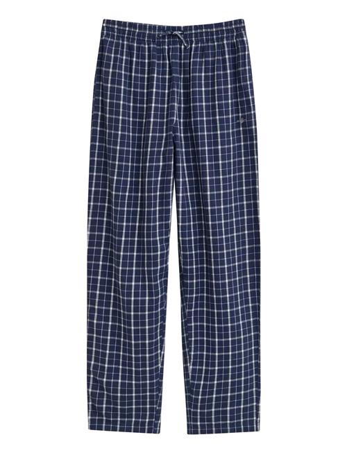 Checked Flannel Pajama Pants GANT Blue