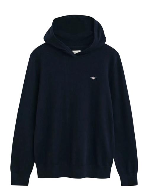 Knitted Hoodie GANT Blue