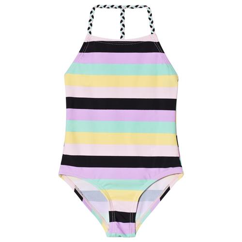 The BRAND Plait Badedragt Pastel Stripe 92/98 cm    92/98 cm  kvinde