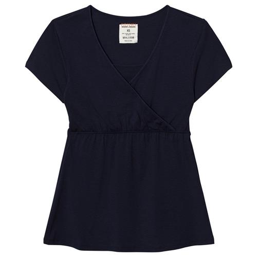 Mom2moM Glow Tee Navy S    S  kvinde