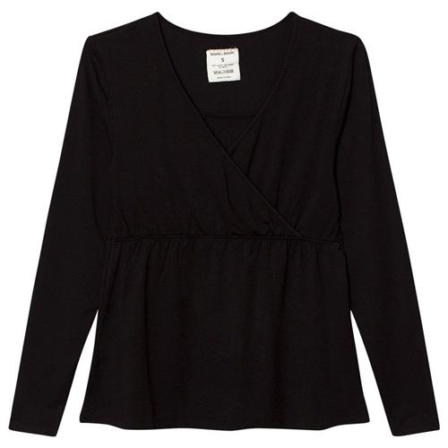 Mom2moM Glow Top Black XS    XS  kvinde