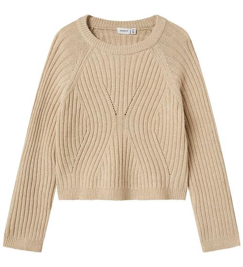 Name It Bluse - Strik - NkfRikine - Doeskin