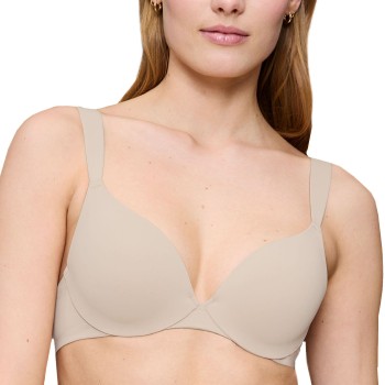 Triumph Bh Body Make-Up Illusion T-Shirt Bra Beige E 70 Dame