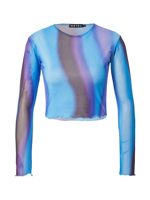 Motel Shirts 'BONNA'  blå / mørkeblå / brun / lilla
