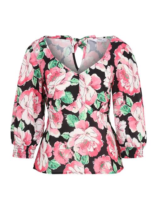 Dorothy Perkins Tall Bluse  mørkegrøn / lyserød / gammelrosa / sort