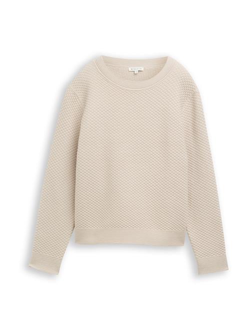 TOM TAILOR Pullover  cappuccino
