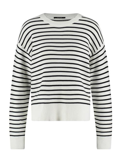 Se TAIFUN Pullover  sort / hvid ved About You