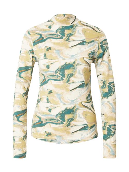Hailys Shirts 'Ki44mmy'  lysebeige / mørkebeige / oliven / petroleum