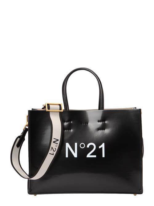 N°21 Shopper  sort / hvid / offwhite