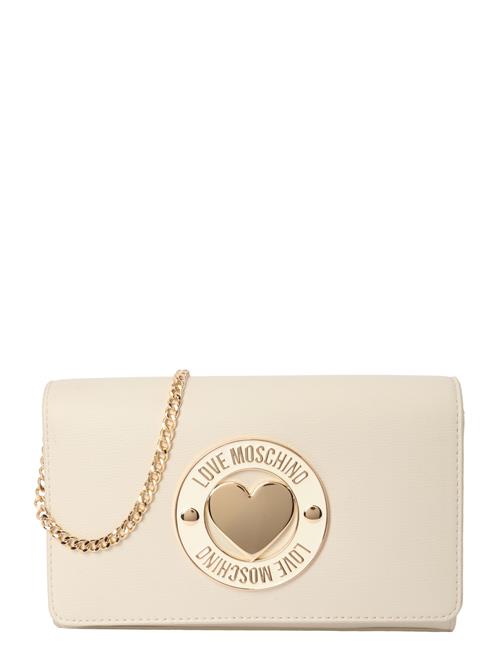 Love Moschino Skuldertaske  creme / guld