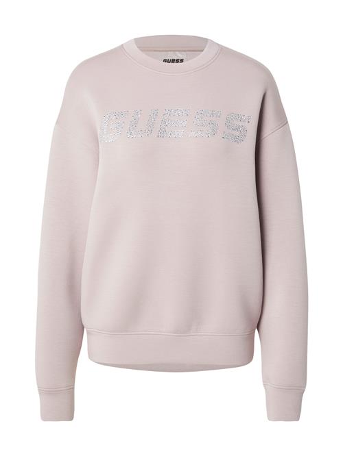 GUESS Sweatshirt 'CECILIA'  taupe / sølv