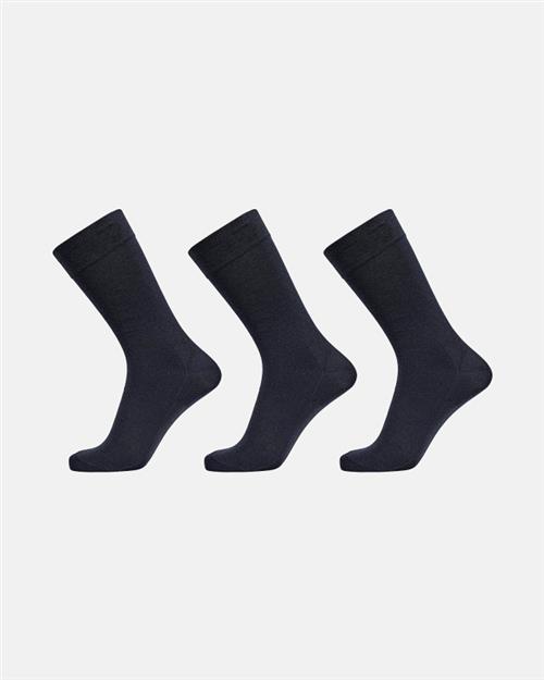 Strømper 3-pak | Bomuld | Navy