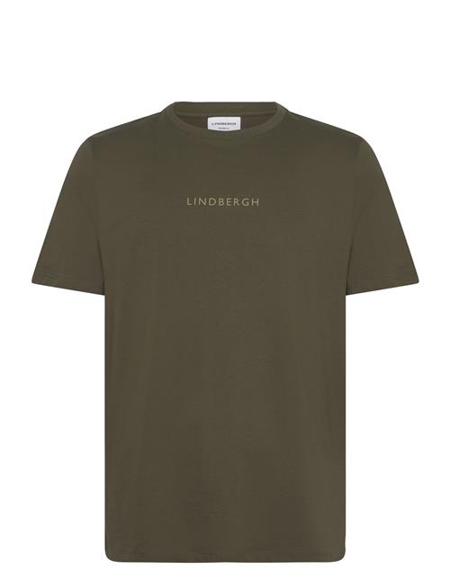 Lindbergh Print Tee S/S Lindbergh Green