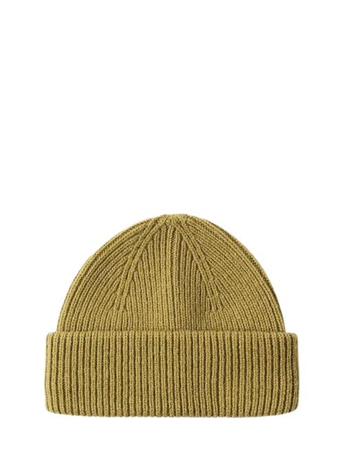 Slhmason Merino Sailor Wool Beanie Selected Green
