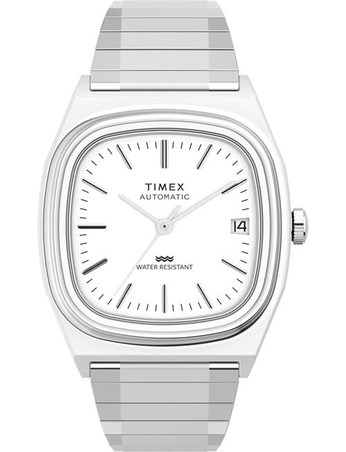 Mens Automatic Reissue Timex Silver