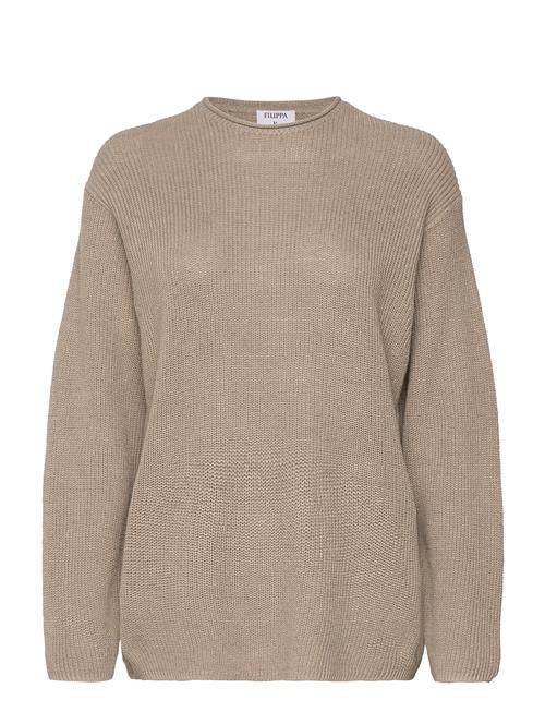 Relaxed Linen Sweater Filippa K Beige