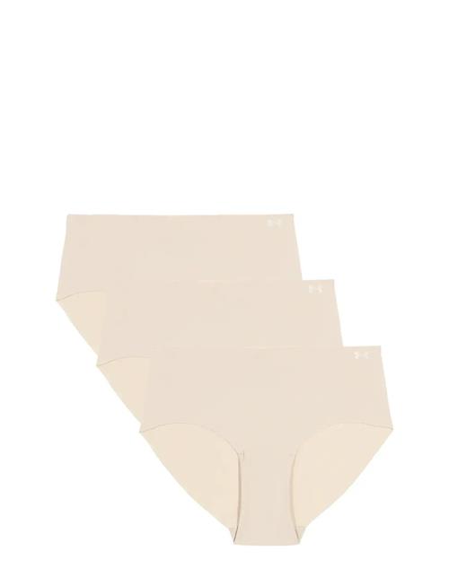 Ua Pure Stretch No Show Hipster-Solid 3Pk Under Armour Beige