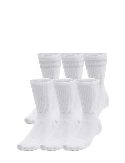 Ua Essential 6Pk Crew Under Armour White