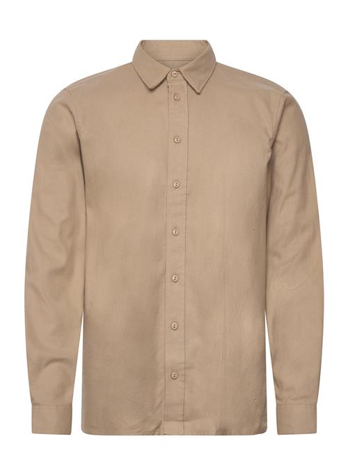 Cfarsen Ls Bu Shirt Casual Friday Beige