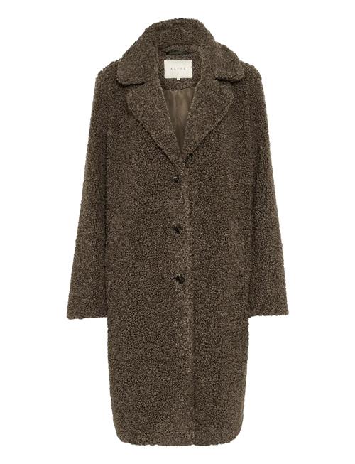 Kabalmi Teddy Coat Kaffe Brown