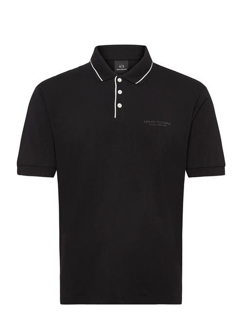 Polo Shirt Armani Exchange Black