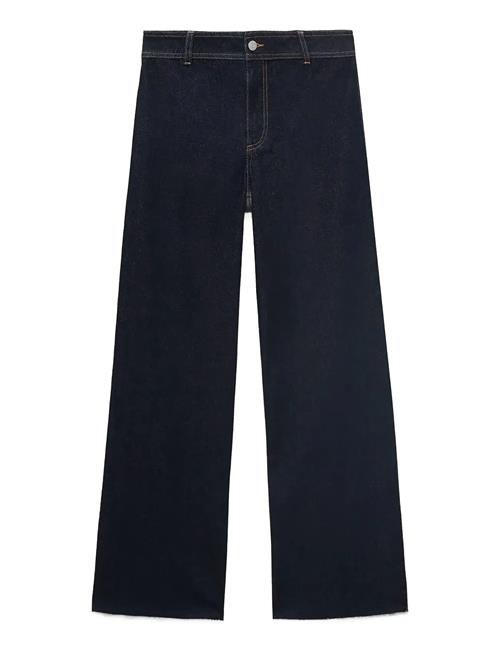 Catherin Culotte High-Rise Jeans Mango Navy