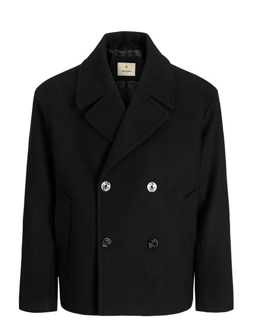 Jack & Jones Jprbluasher Wool Blend Peacoat Jack & J S Black