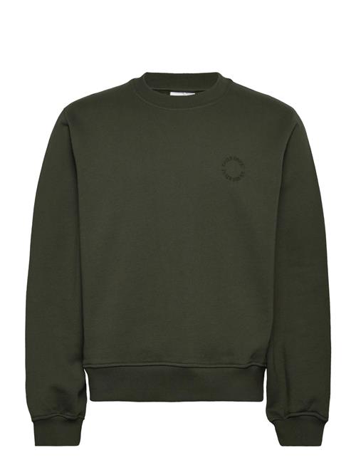 Orbit Emb Sweater Daily Paper Green