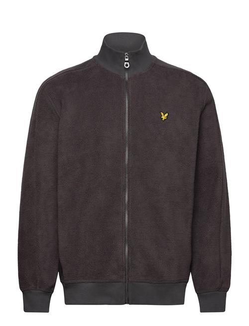 Polar Fleece Track Jacket Lyle & Scott Brown