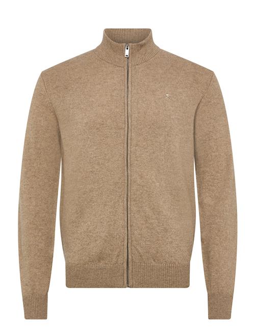 Lambswool Fzip Hackett London Beige
