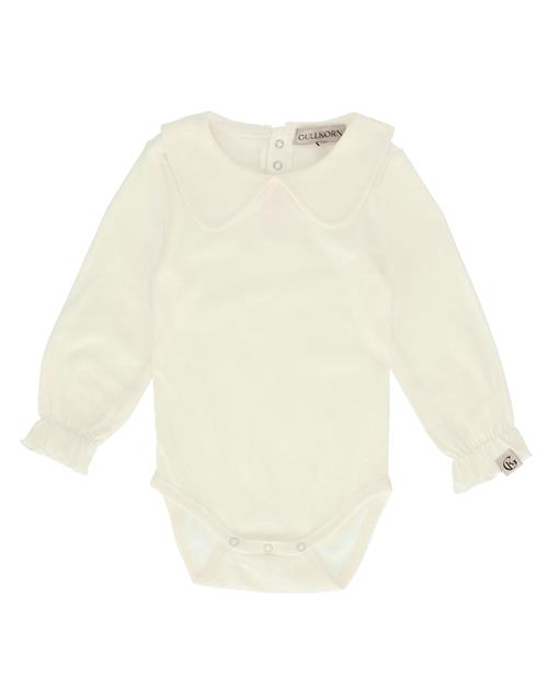 Gullkorn Design Peg Bodysuit Creme  Creme-86 cm  Creme  86 cm  unisex