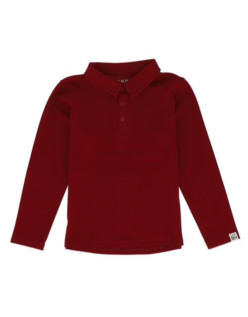 Gullkorn Design Sebastian Sweater Deep Red  Deep Red-128 cm  Rød  128 cm  mand