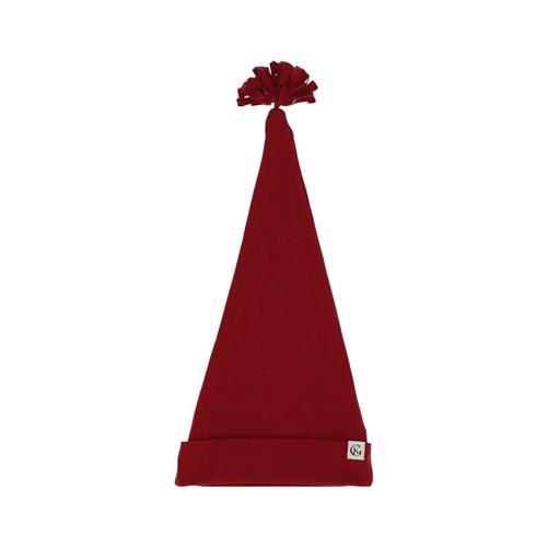 Gullkorn Design Eno Santa Beanie dyb rød Deep Red-128/140 cm  Rød  128/140 cm  unisex