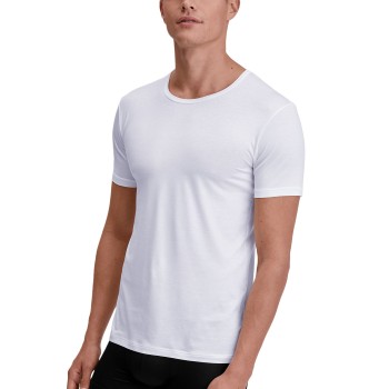 Calida Natural Cooling T-shirt Hvid tencel Small Herre