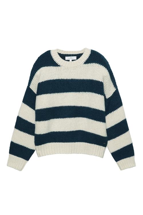 Pull&Bear Pullover 'PACIFIC'  ecru / navy