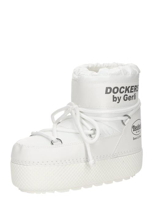 Dockers by Gerli Snowboots  mørkegrå / hvid