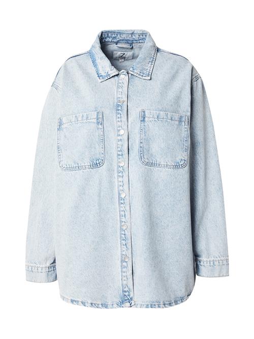 Z-One Bluse 'Mo44nila'  blue denim