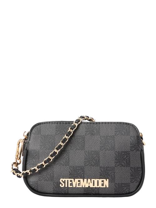 STEVE MADDEN Skuldertaske 'Bjuni-7'  grå / sort