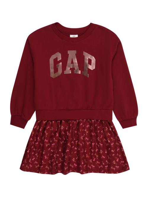 GAP Kjole  beige / rosa guld / rubinrød / pastelrød