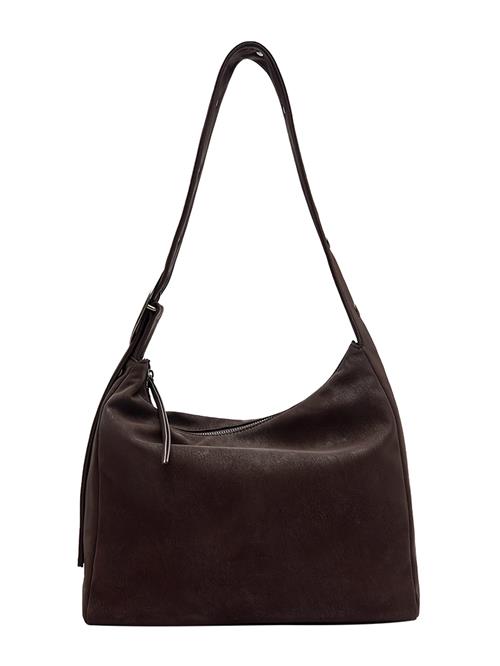 Pull&Bear Skuldertaske  mørkebrun
