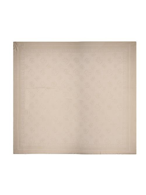 GUESS Tørklæde 'KEFIAH'  ecru / mørkebeige