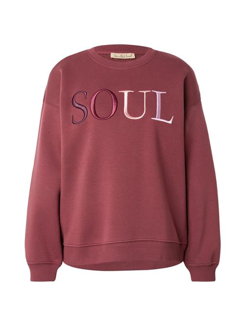Smith&Soul Sweatshirt  elfenben / aubergine / lyserød / bordeaux